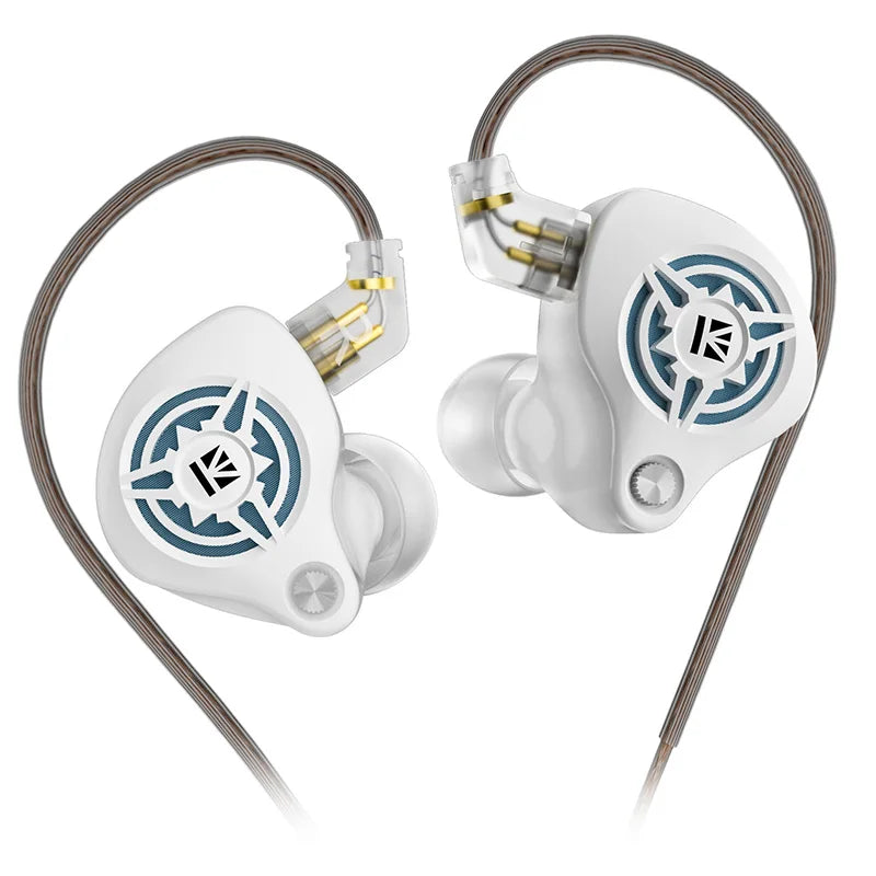KBEAR BK1 Bang-K Wired IEM Gaming Earphones 10mm PET Dynamic Driver 5N OFC Detachabl Work for Switch PC Mobile FPS Gaming HiFi Music