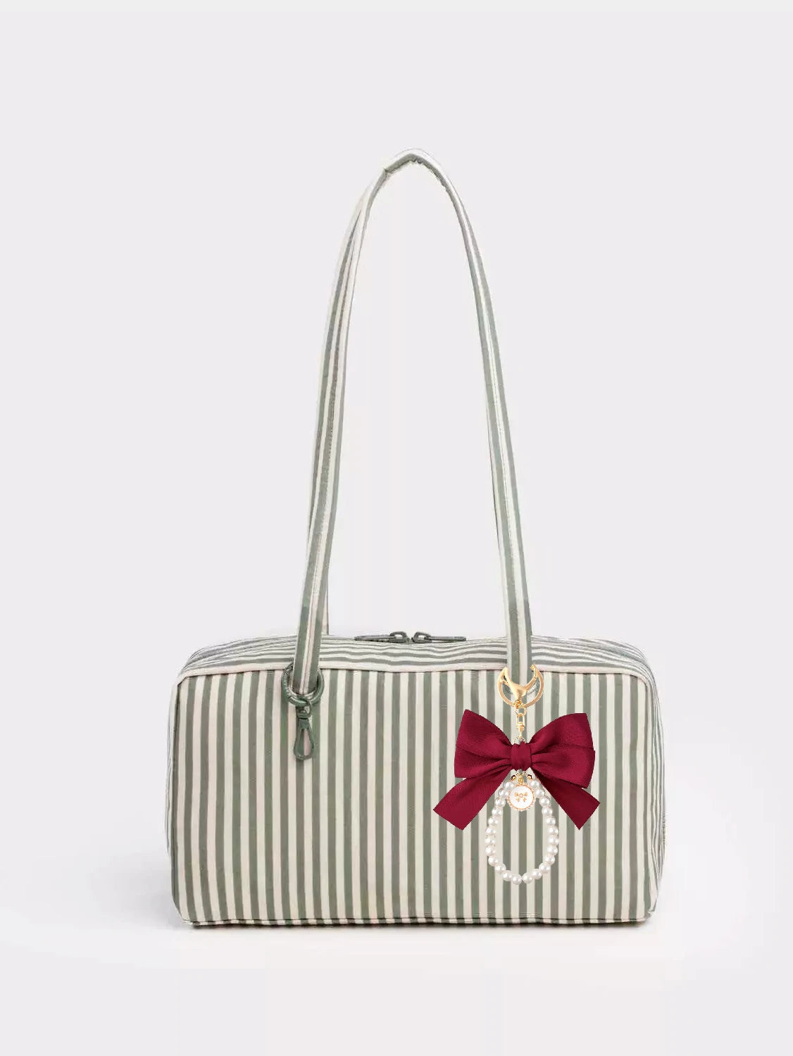 Women's Nylon Slouchy Tote Bag With Zipper Closure
