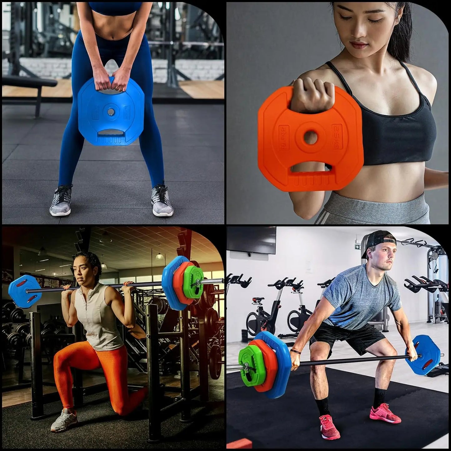 TWISTER.CK Adjustable Barbell Weight Set for Home Gym