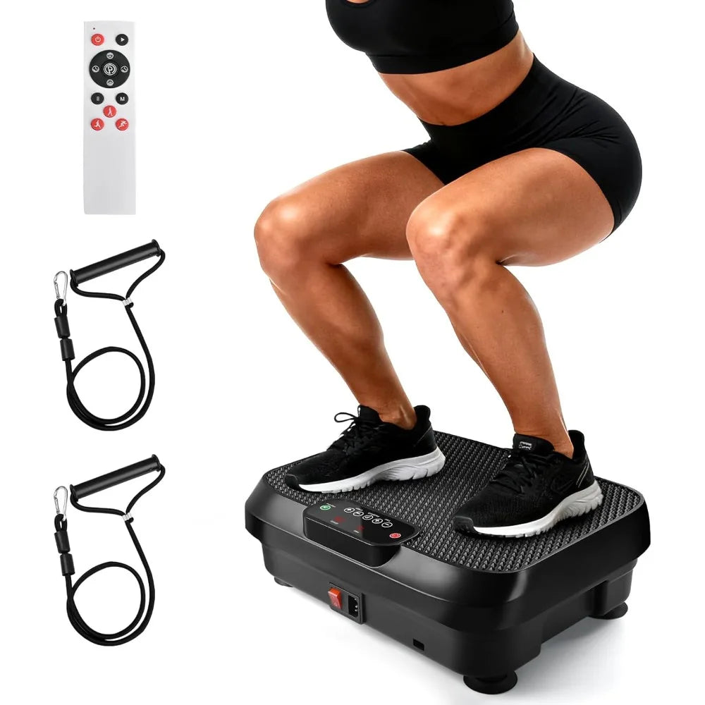 Vibration Plate Exercise Machine for Lymphatic Drainage Weight Loss,Whole Body Workout Vibration Fitness Platform