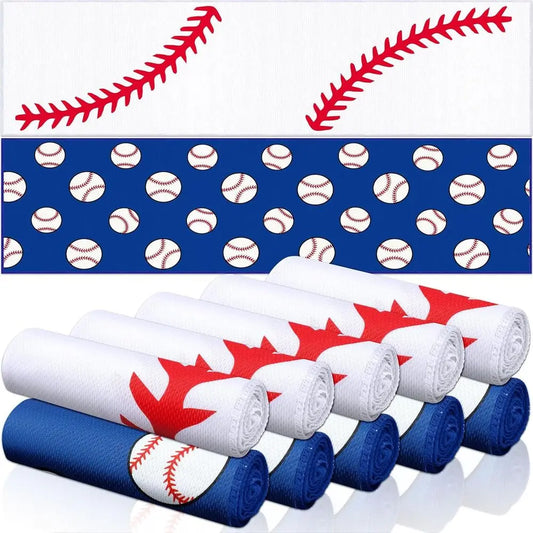 Bulk 40 Pack 12x12 Sport Cooling Towels, Ideal for Baseball, Soccer, Parties & Outdoor Activities