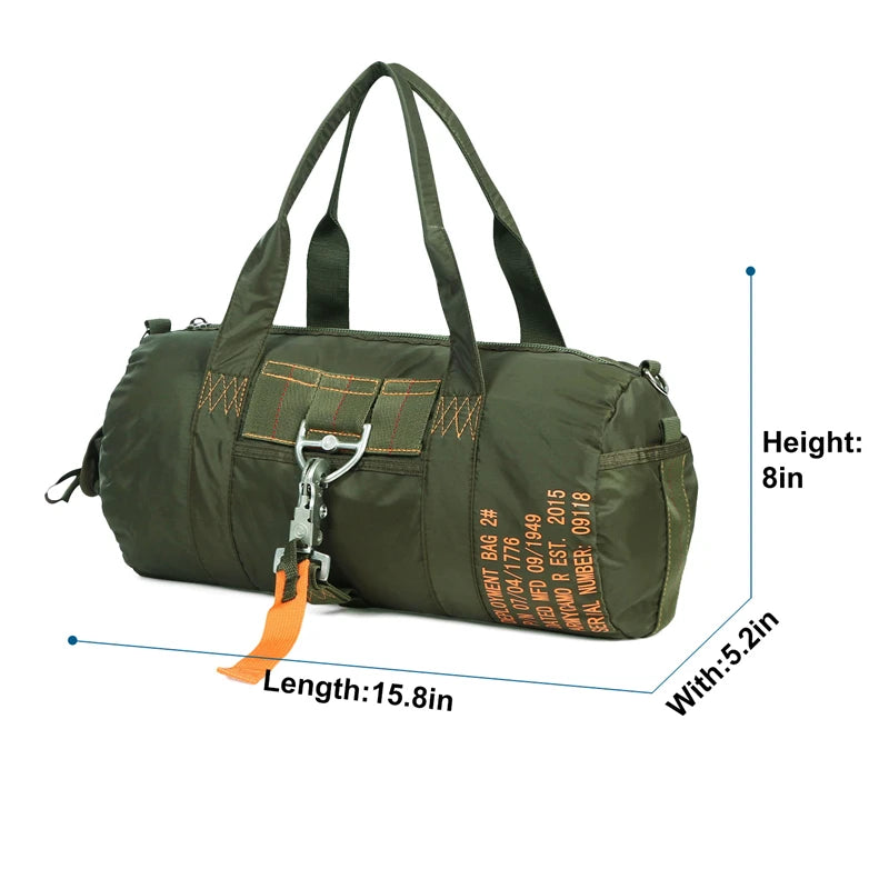 LQARMY Tactical Nylon Travel Bag For Outdoor And Camping