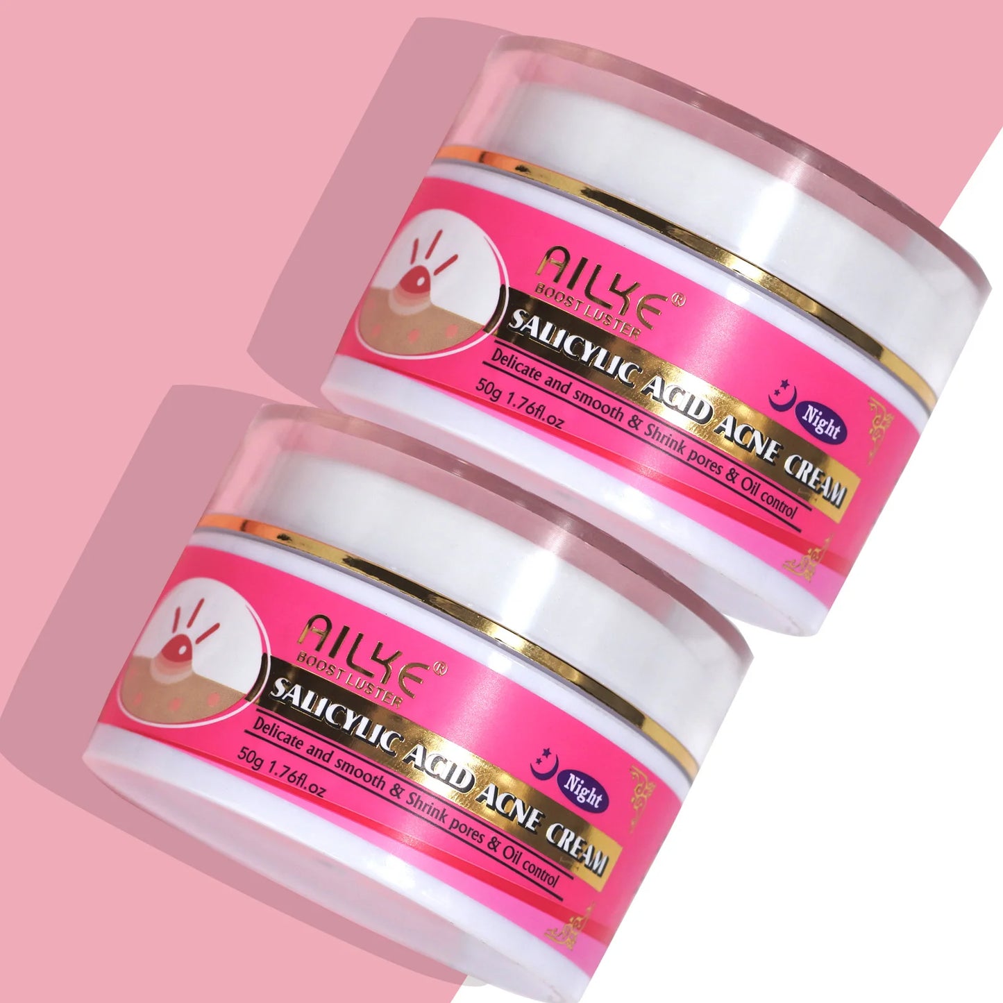 AILKE Skin Glowing Set for Women, Moisturizing, Brightening, Nourishing, Smooth, Anti Acne, Skin Radiant Kit With Niacinamide