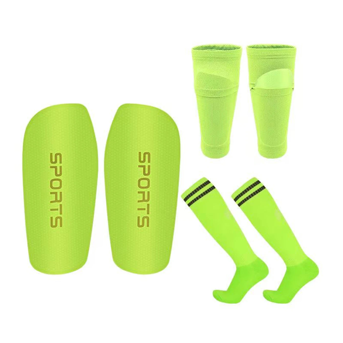 Soccer Shin Guards Protectors for Adults and Kids Football Gear