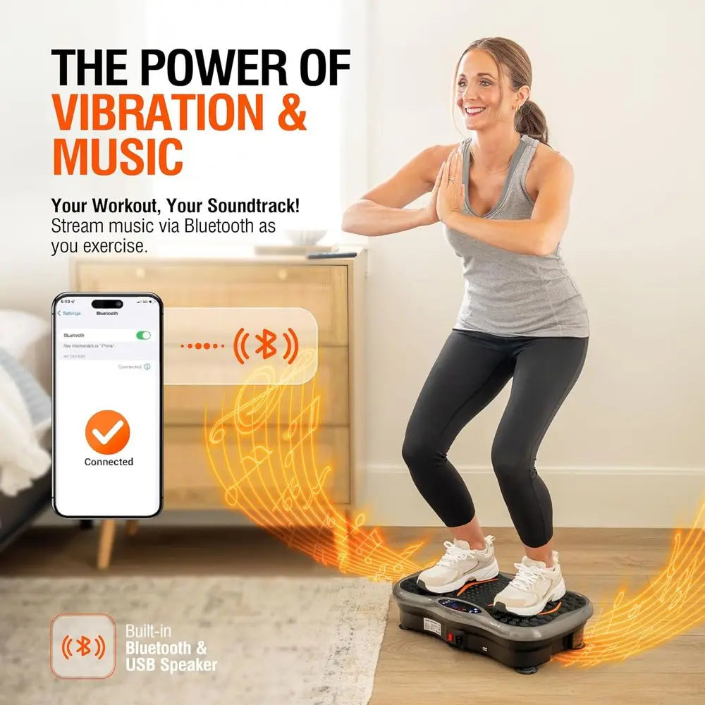 Full Body Vibration Platform for Weight Loss and Lymphatic Drainage
