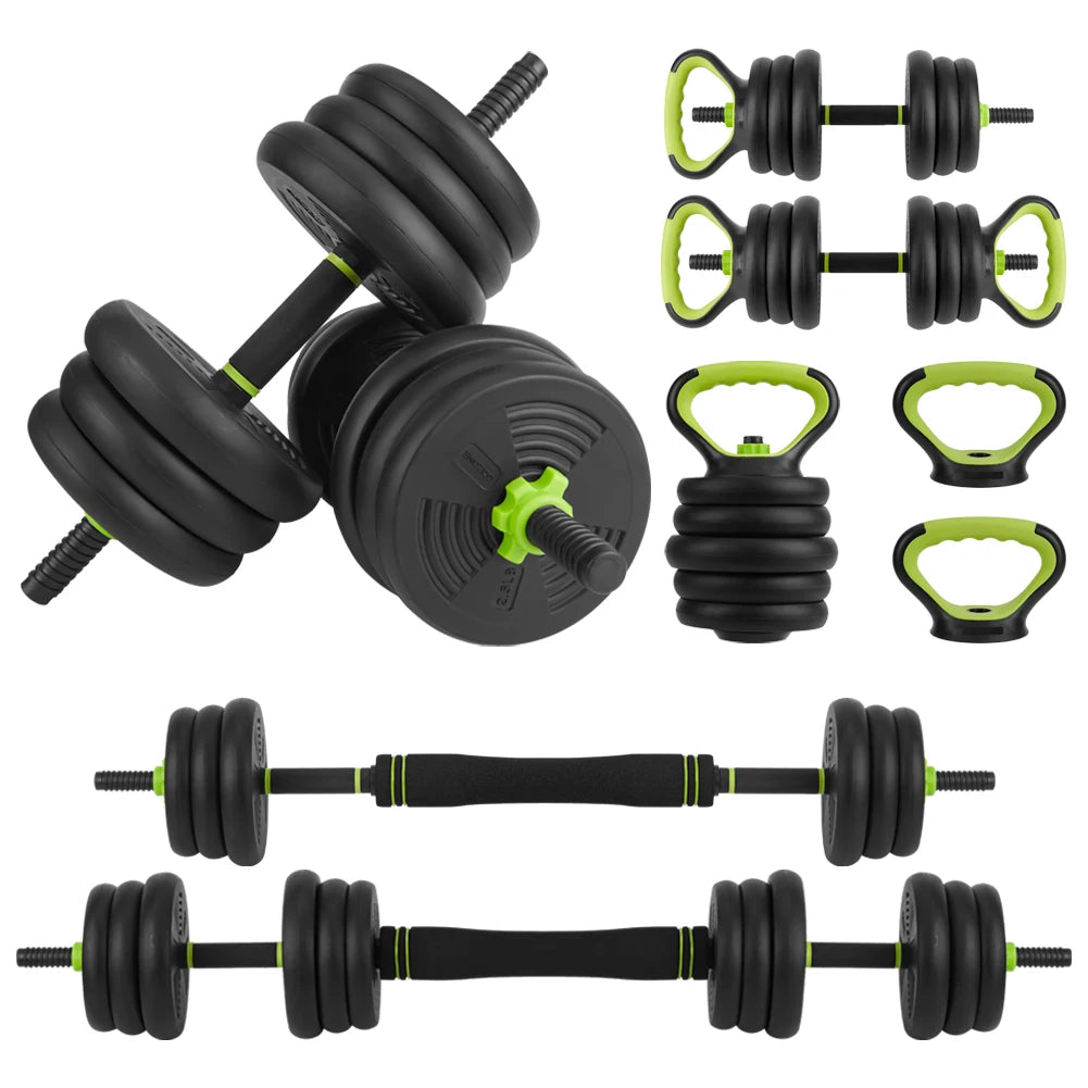 TWISTER.CK Adjustable Dumbbell Set 4 In 1 Home Gym Workout