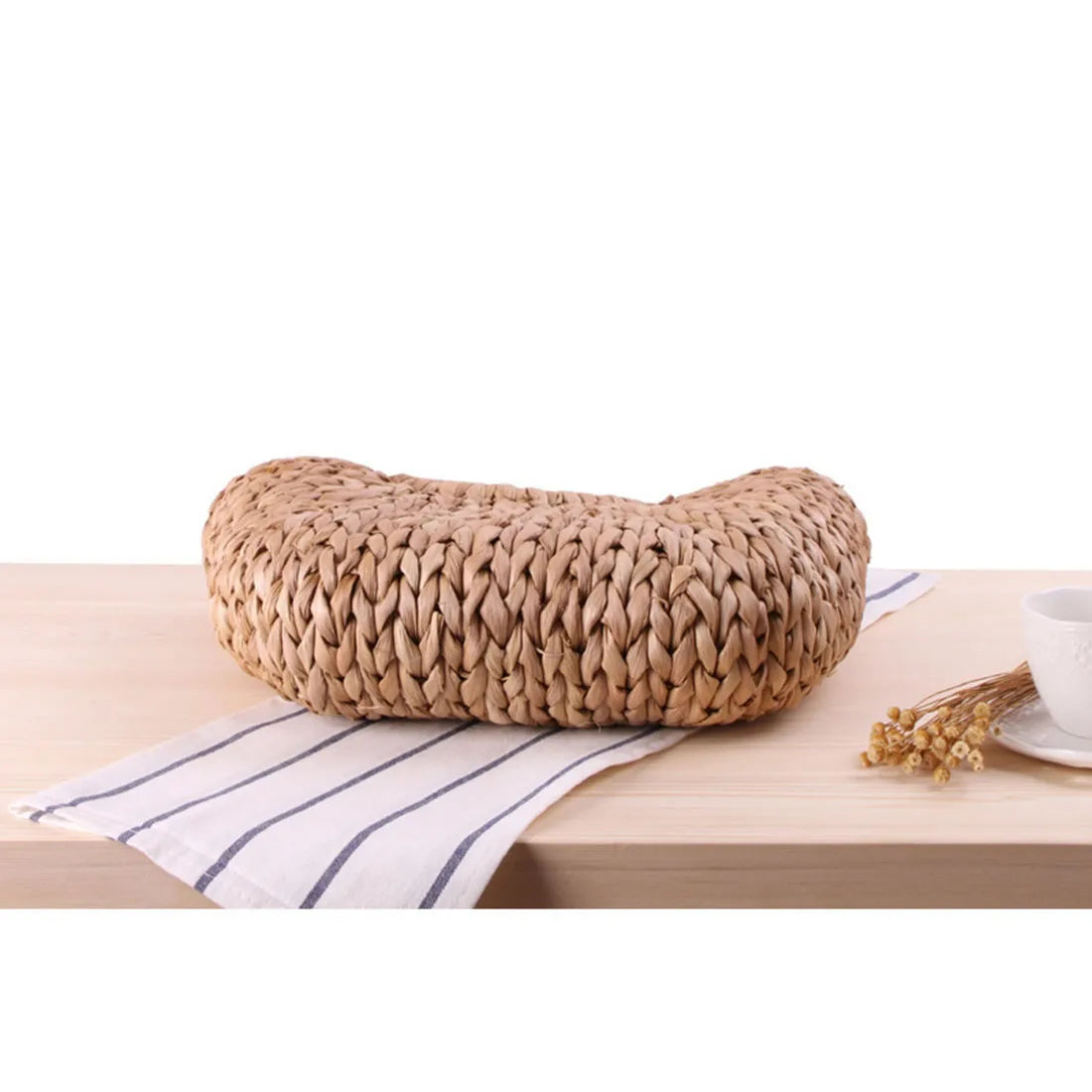 YYW Handmade Straw Woven Bag For Beach And Shopping