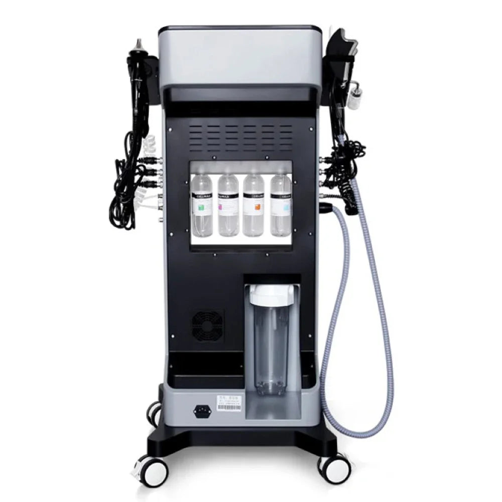 10In1 Aqua Peeling Lift Skin Bubble Moisturizer Oxygen Machine Skin Care Cleansing Facial Equipment Local Delivery beauty Salon