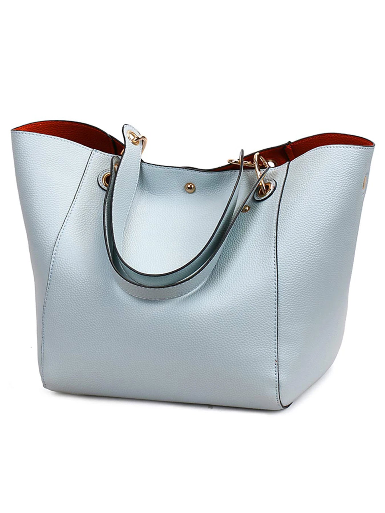 Pahajim PU Leather Tote Bag Waterproof Handbag For Women