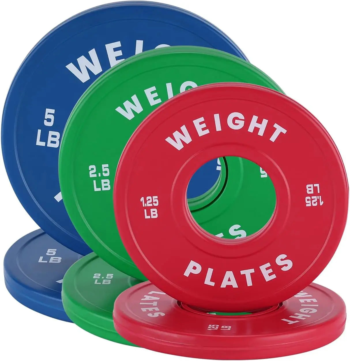 TWISTER.CK Rubber Bumper Weight Plates Set For Barbell Training