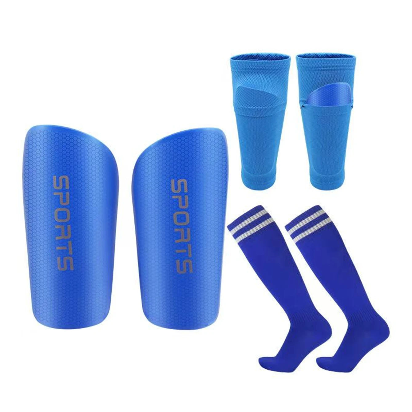 Soccer Shin Guards Protectors for Adults and Kids Football Gear