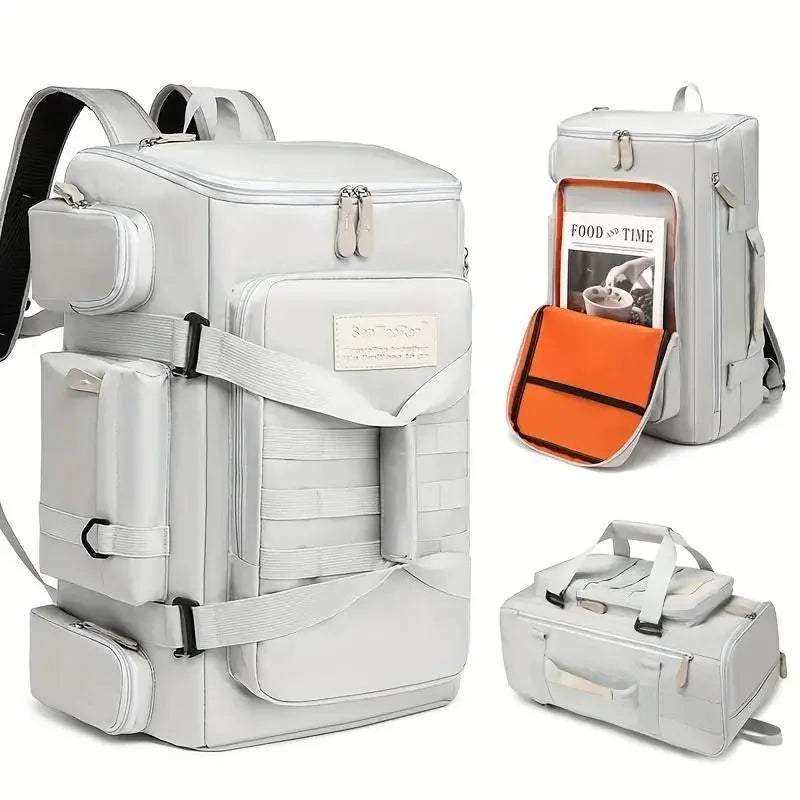 Large Capacity Multi-pocket Multi-functional Outdoor Travel Backpack Handbag Mountaineering Bag Suitable For Business Trips