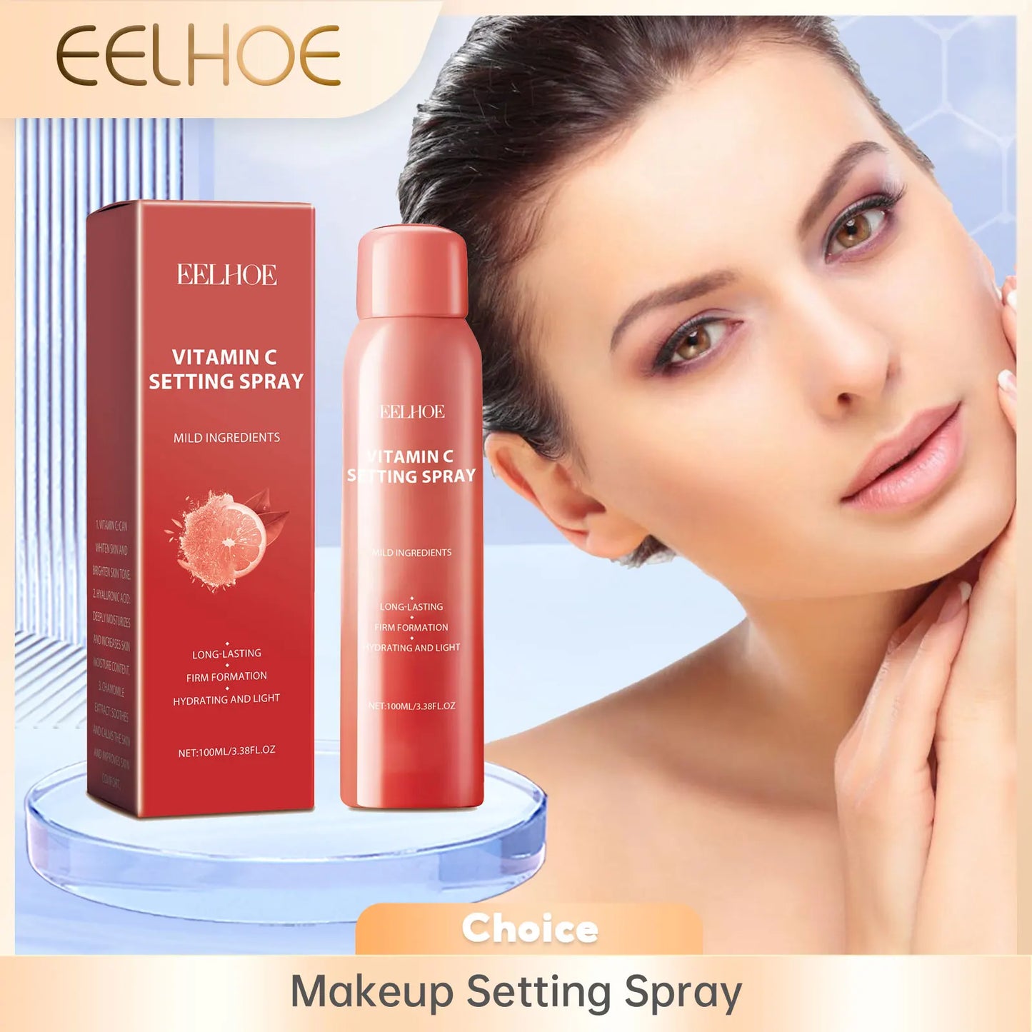Eelhoe Matte Finish Setting Spray Waterproof Long Lasting Makeup Fixer